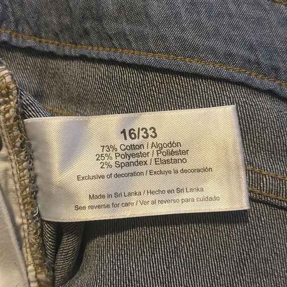 Eddie Bauer jeans size 16/33 - Picture 5 of 5